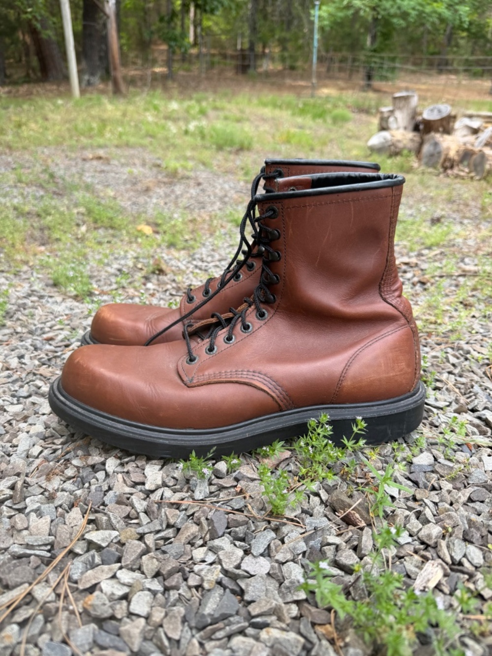 Men's Redwing SuperSole 8-inch Soft Toe Boot Style 953